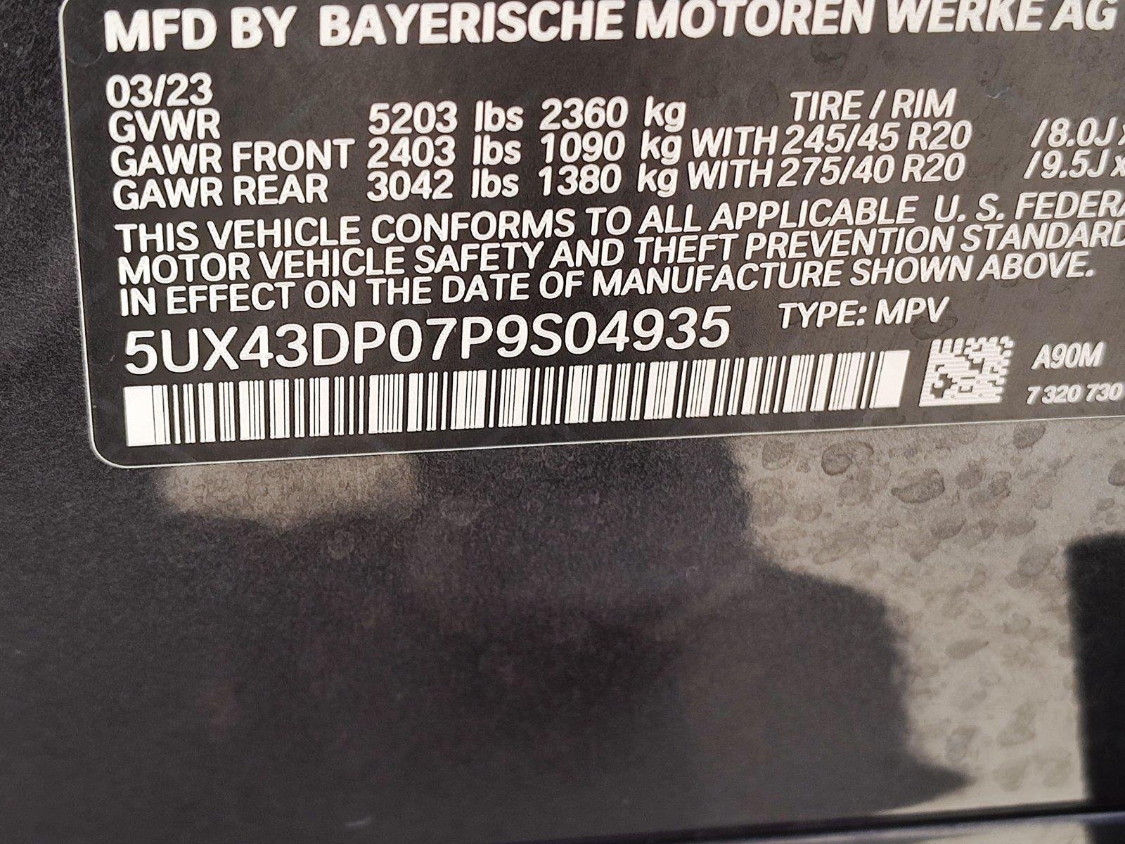 Certified Used 2023 Dark Graphite Metallic BMW sDrive30i image 15