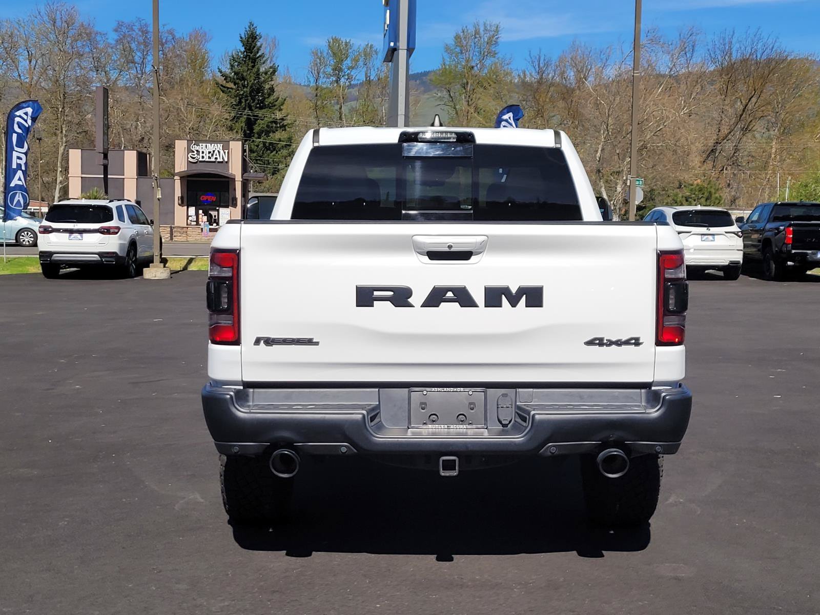 Used 2021 Bright White Clearcoat Ram Rebel image 6