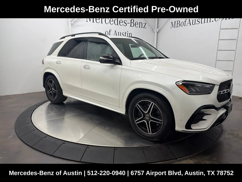 Certified Used 2024 White Mercedes-Benz GLE 450 image 1