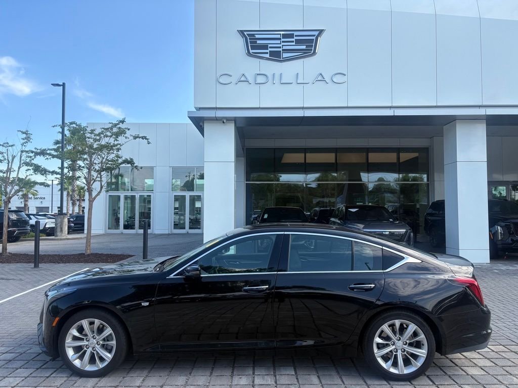 Used 2025 Black Cadillac Premium Luxury image 1