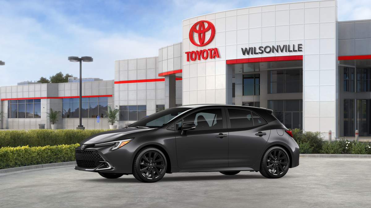 New 2026 Magnetic Gray Metallic with Midnight Black Metallic roof Toyota XSE image 3
