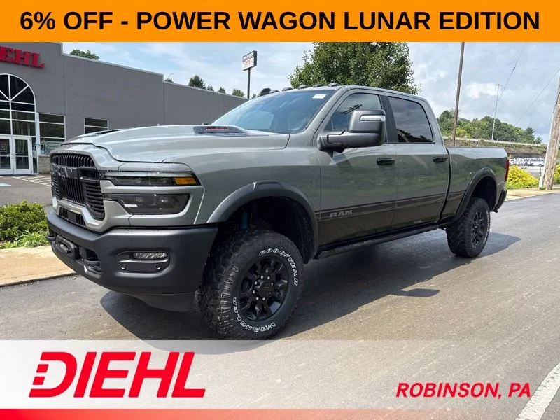 New 2026 Ceramic Gray Clear-Coat Exterior Paint RAM Power Wagon image 3