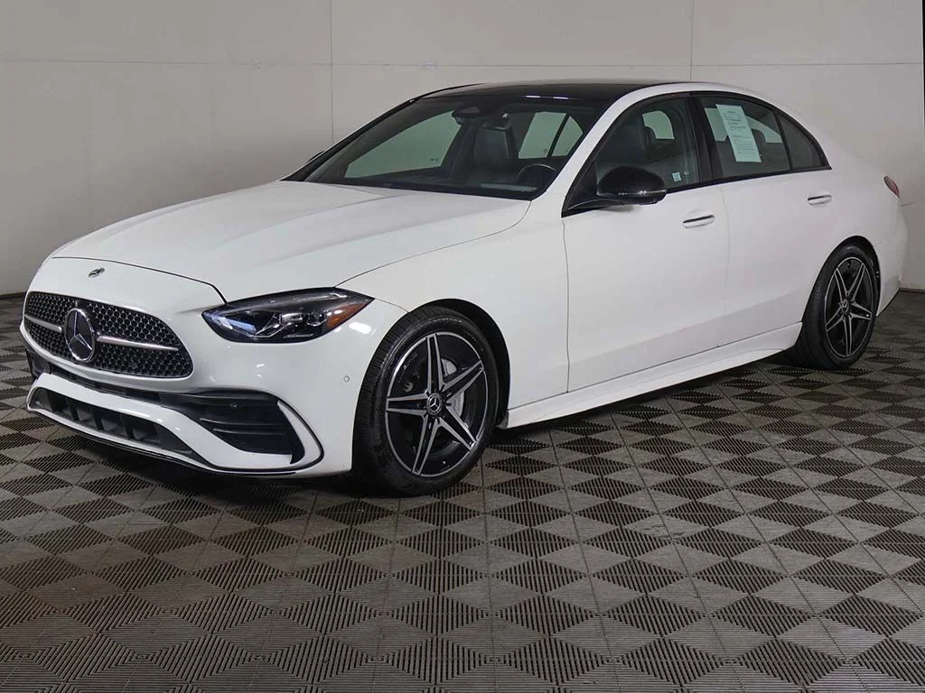 Used 2023 White Mercedes-Benz C 300 image 10