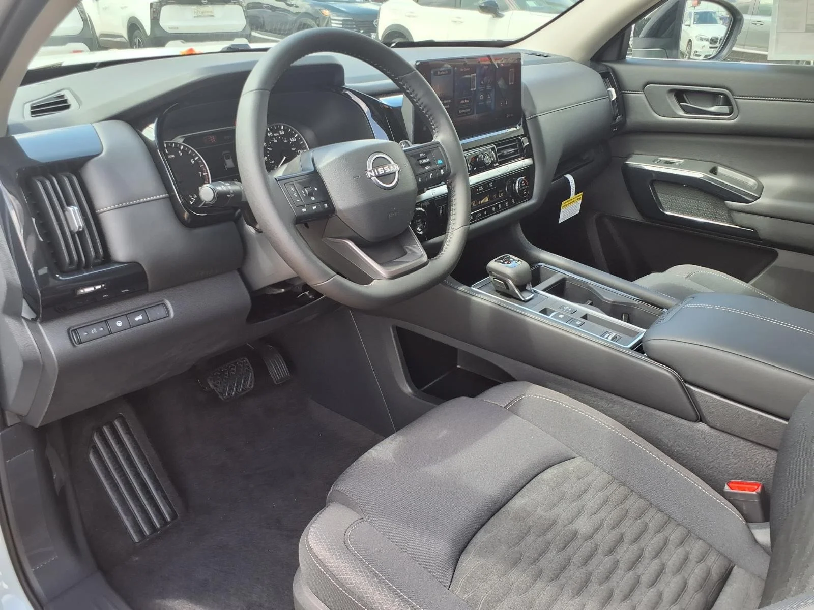 2026 Nissan Pathfinder SV White at Robbins Nissan