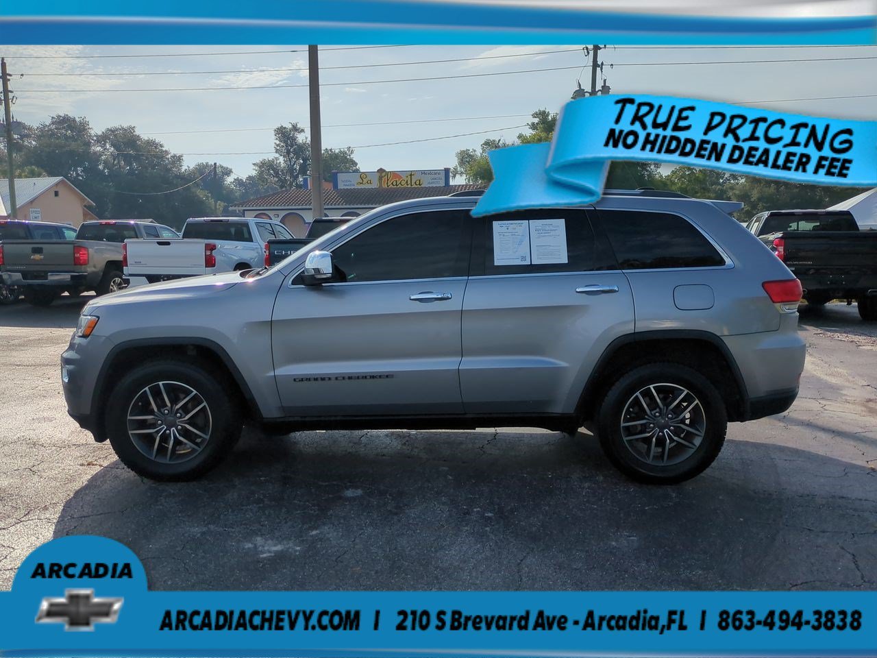 Used 2019 Billet Silver Metallic Clearcoat Jeep Limited image 7