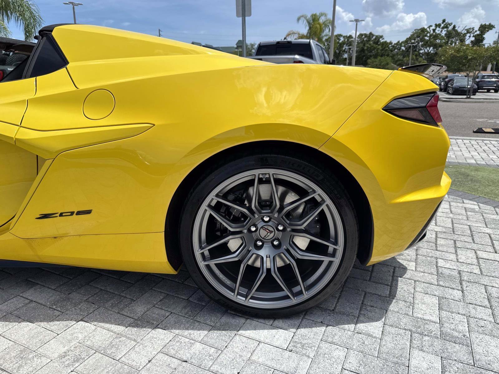 Used 2025 Competition Yellow Tintcoat Metallic Chevrolet Z06 image 10