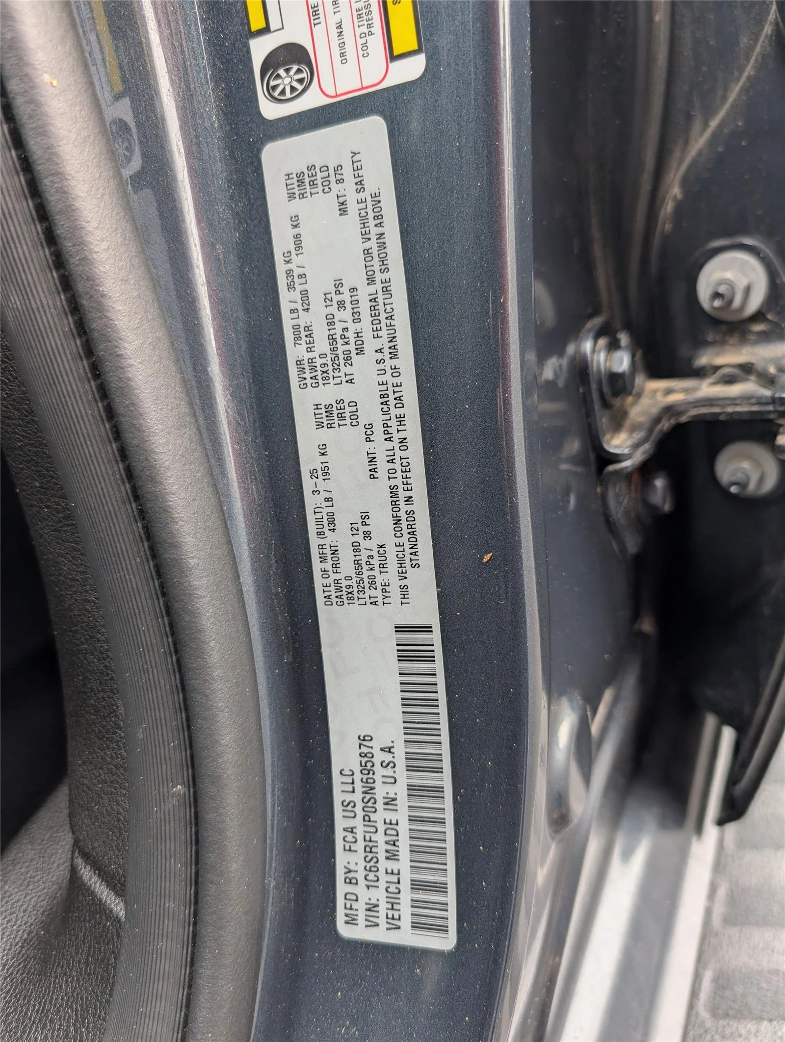 Used 2025 Forged Blue Metallic Ram RHO image 12