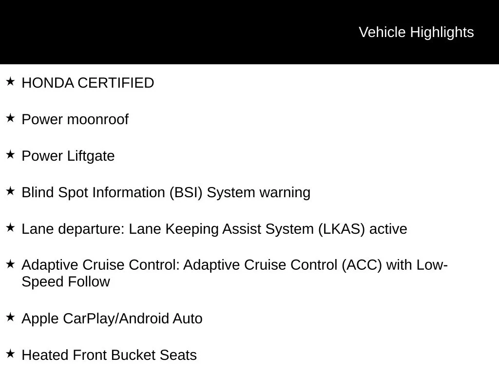 Used 2026 White Honda EX-L image 6