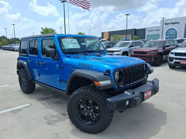 New 2026 Hydro Blue Pearlcoat Jeep Willys image 1
