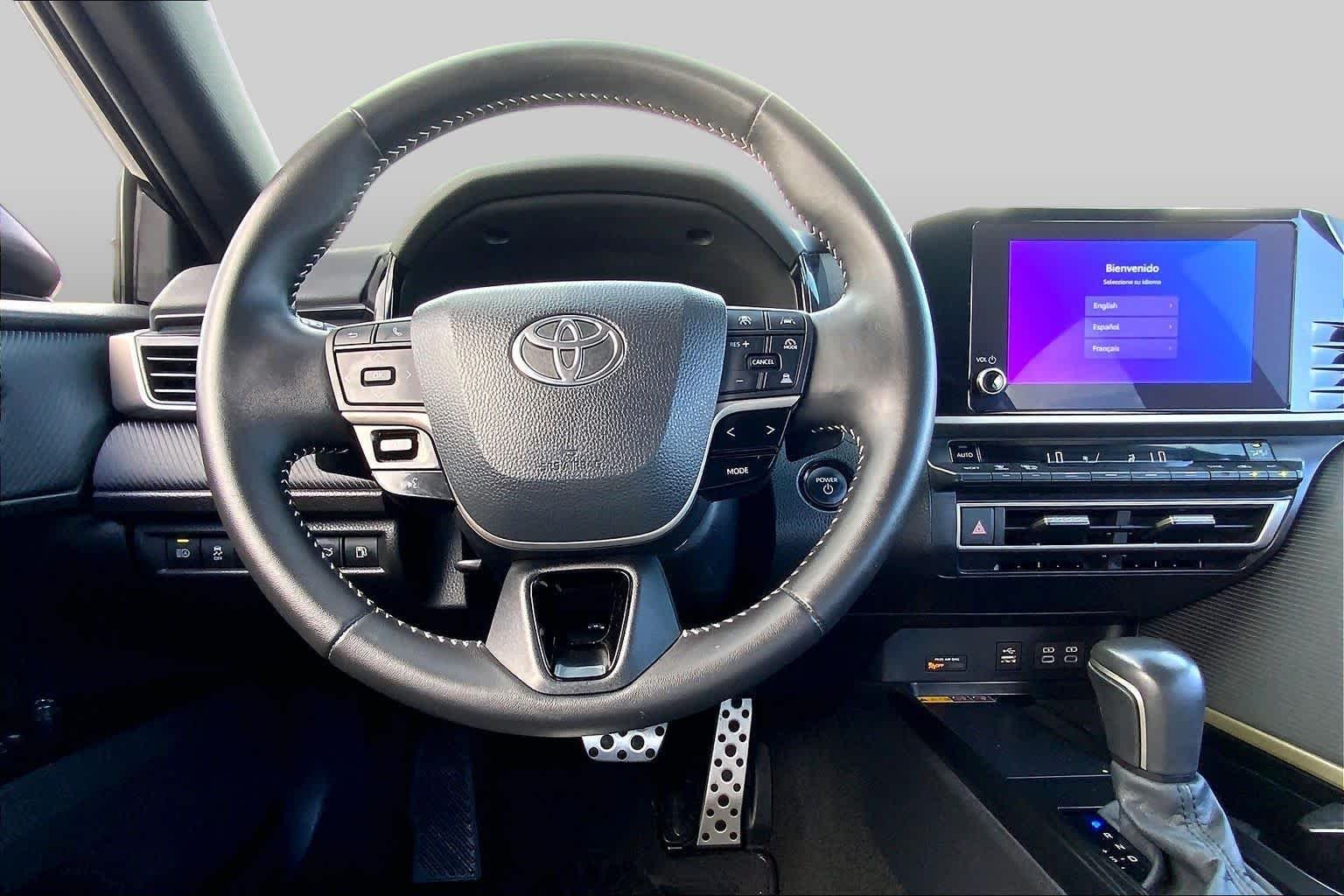 Certified Used 2025 Midnight Black Metallic Toyota SE image 6