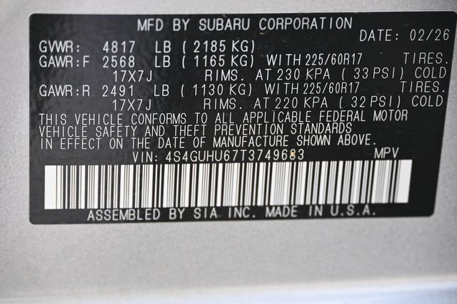 New 2026 Silver Subaru Wilderness image 20