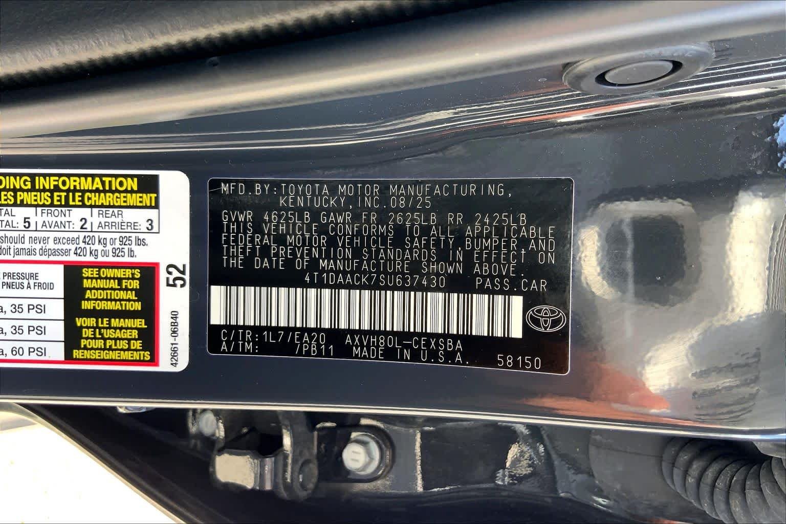 Used 2025 Underground Toyota SE image 35