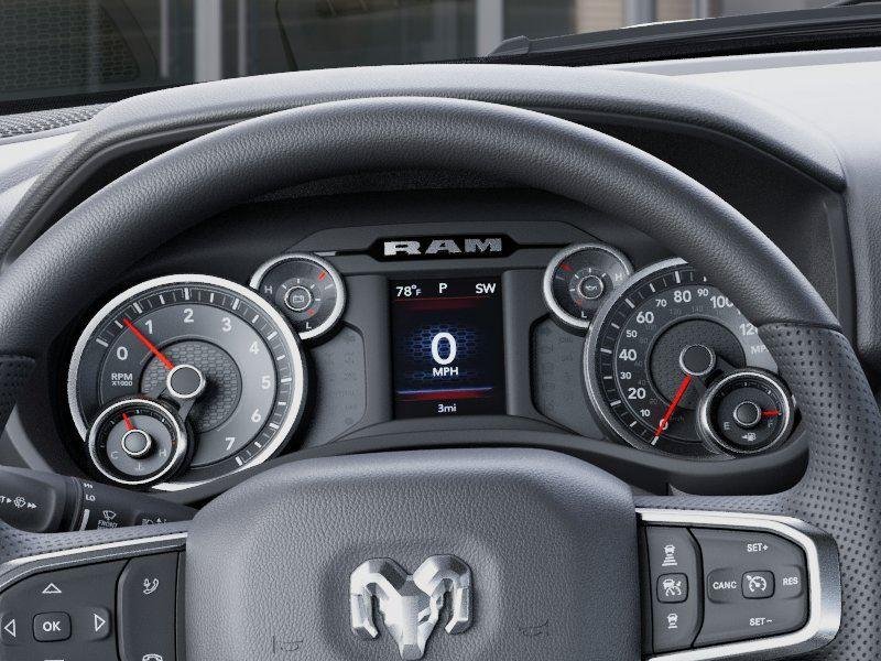 New 2026 Bright White Clear-Coat Exterior Paint RAM RAM 1500 BIG HORN CREW CAB 4X4 image 17