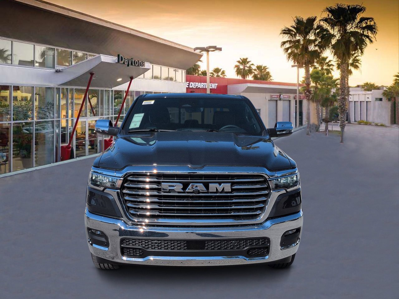 New 2026 Forged Blue Metallic RAM Laramie image 8