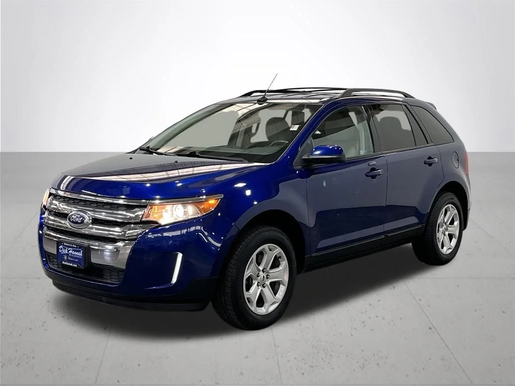 Used 2014 Blue Ford SEL image 2