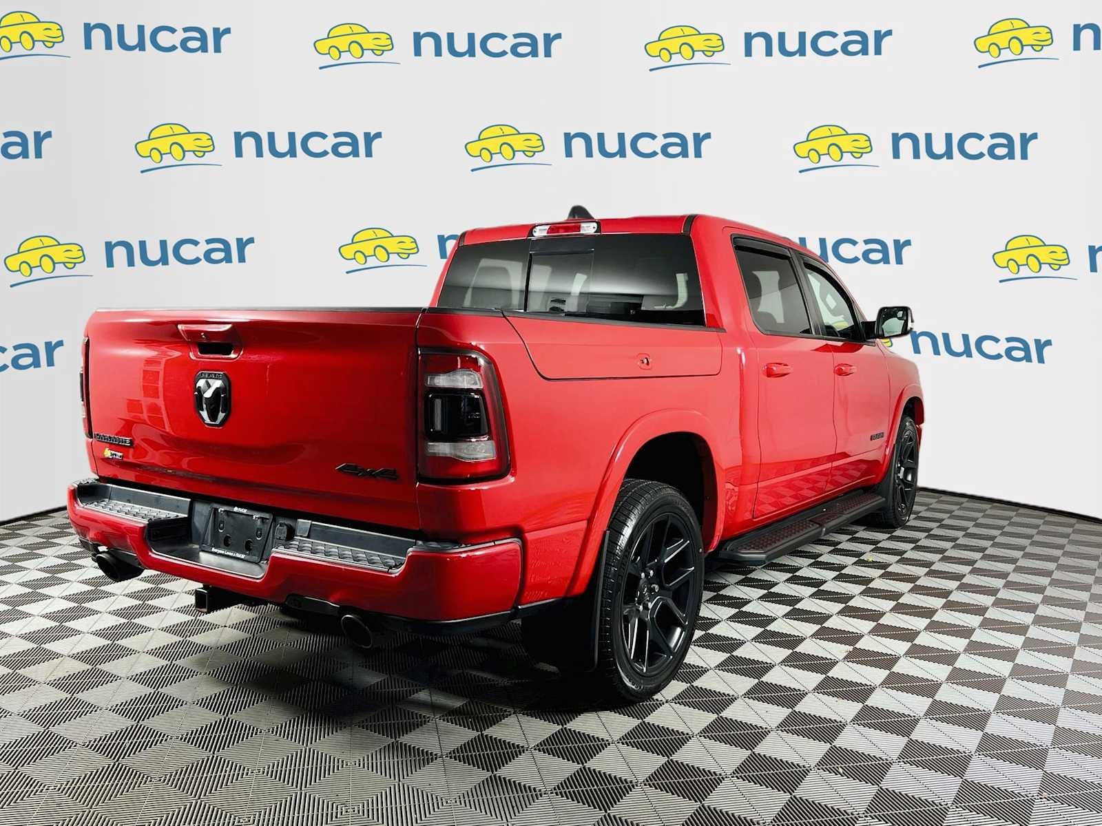 Used 2022 Flame Red Clearcoat Ram Laramie image 7