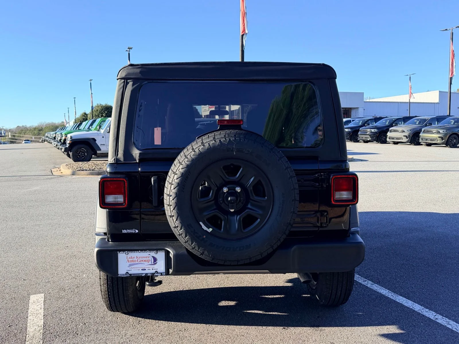 New 2026 Black Clear-Coat Exterior Paint Jeep Sport image 8