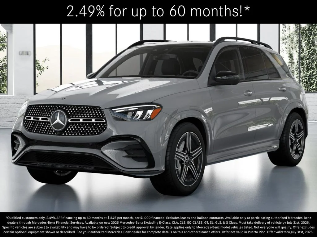 New 2026 MANUFAKTUR Alpine Grey Mercedes-Benz GLE 450 image 1