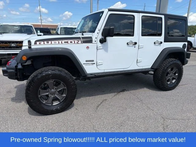 Used 2018 White Jeep Unlimited Rubicon image 6