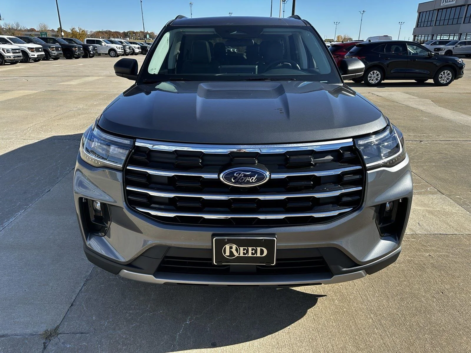 New 2026 Carbonized Gray Metallic Ford Active image 3