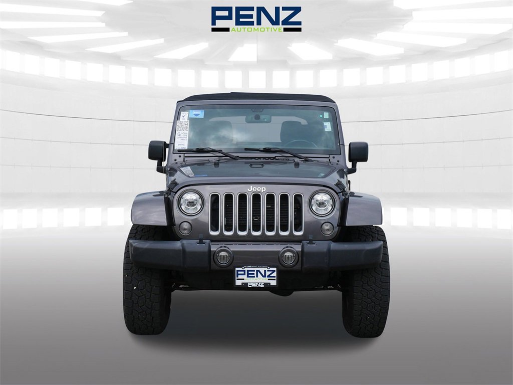 Used 2018 Jeep Wrangler JK Unlimited Sahara with VIN 1C4BJWEG1JL838388 for sale in Spring Valley, Minnesota