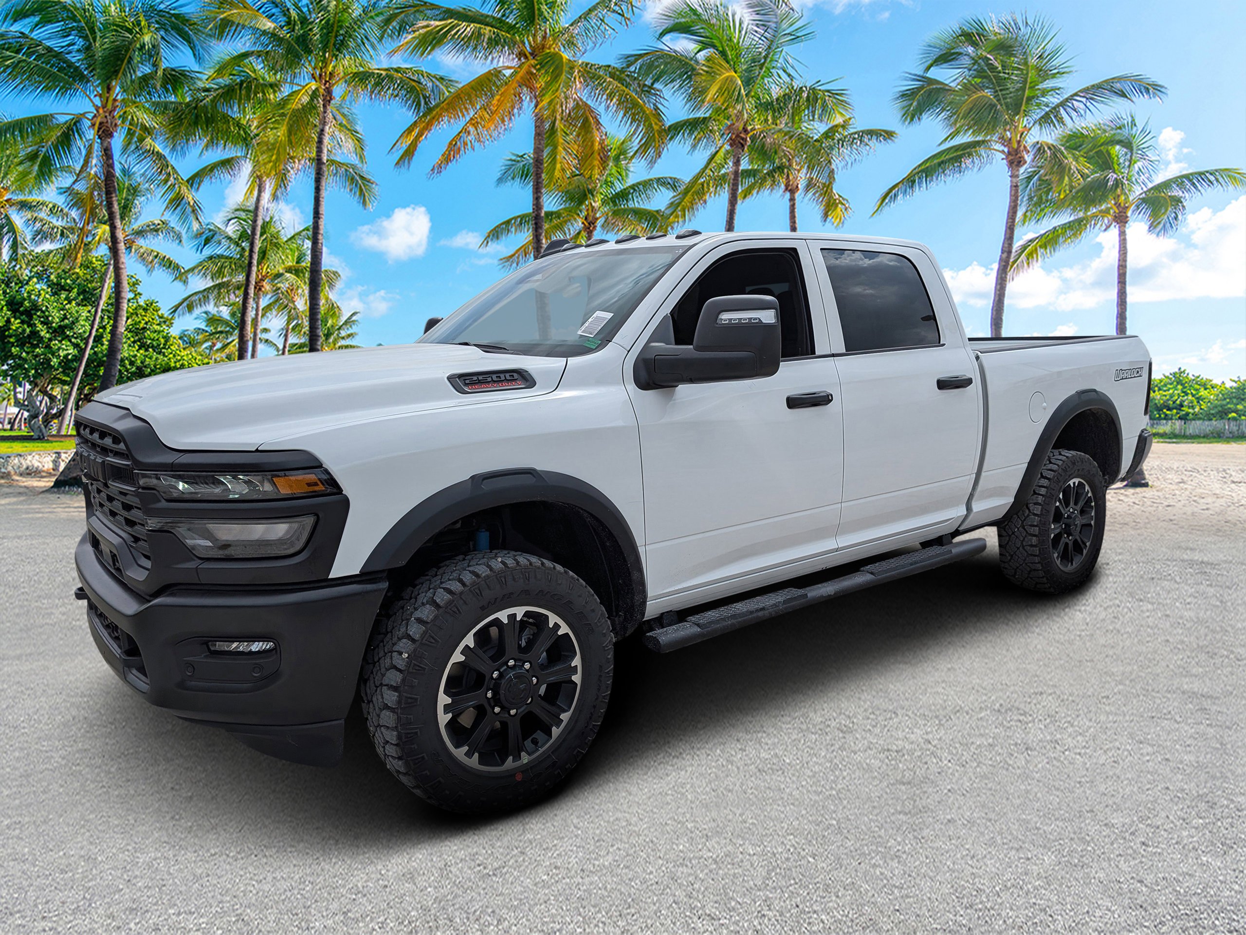 New 2026 Bright White Clear-Coat Exterior Paint RAM Warlock image 7