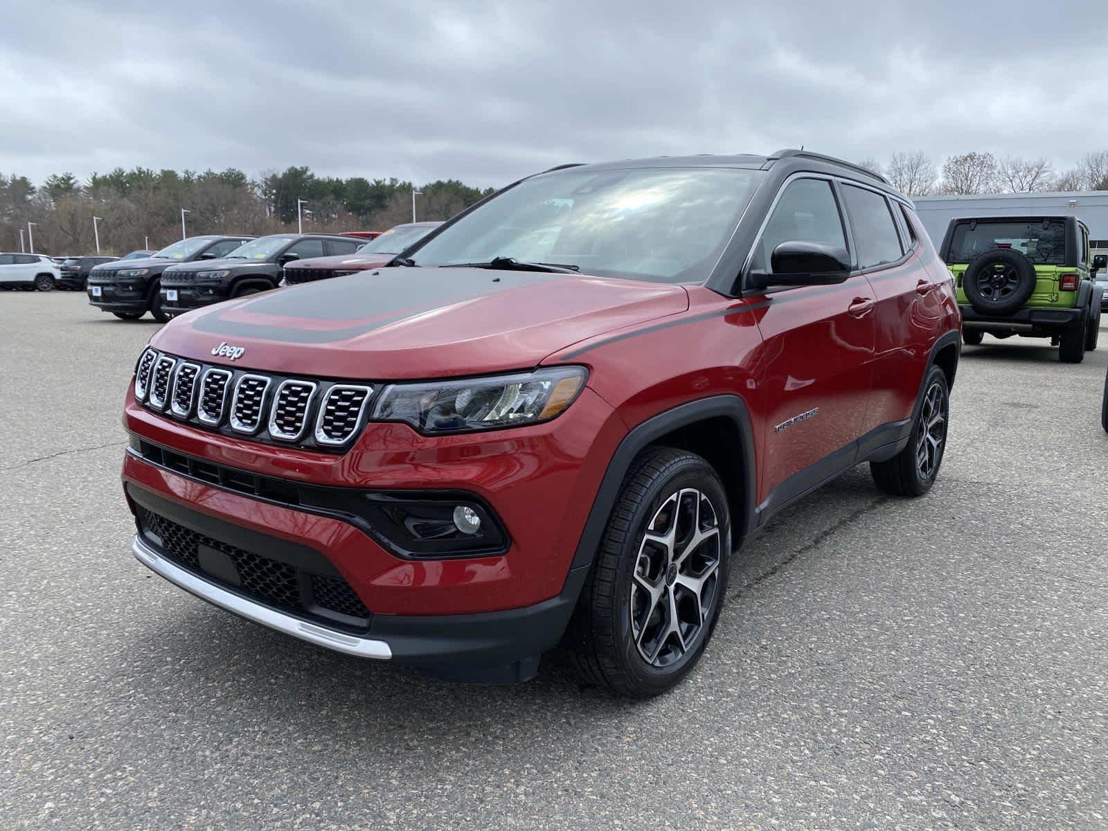Certified Used 2025 Red Hot Pearlcoat Jeep Limited image 10