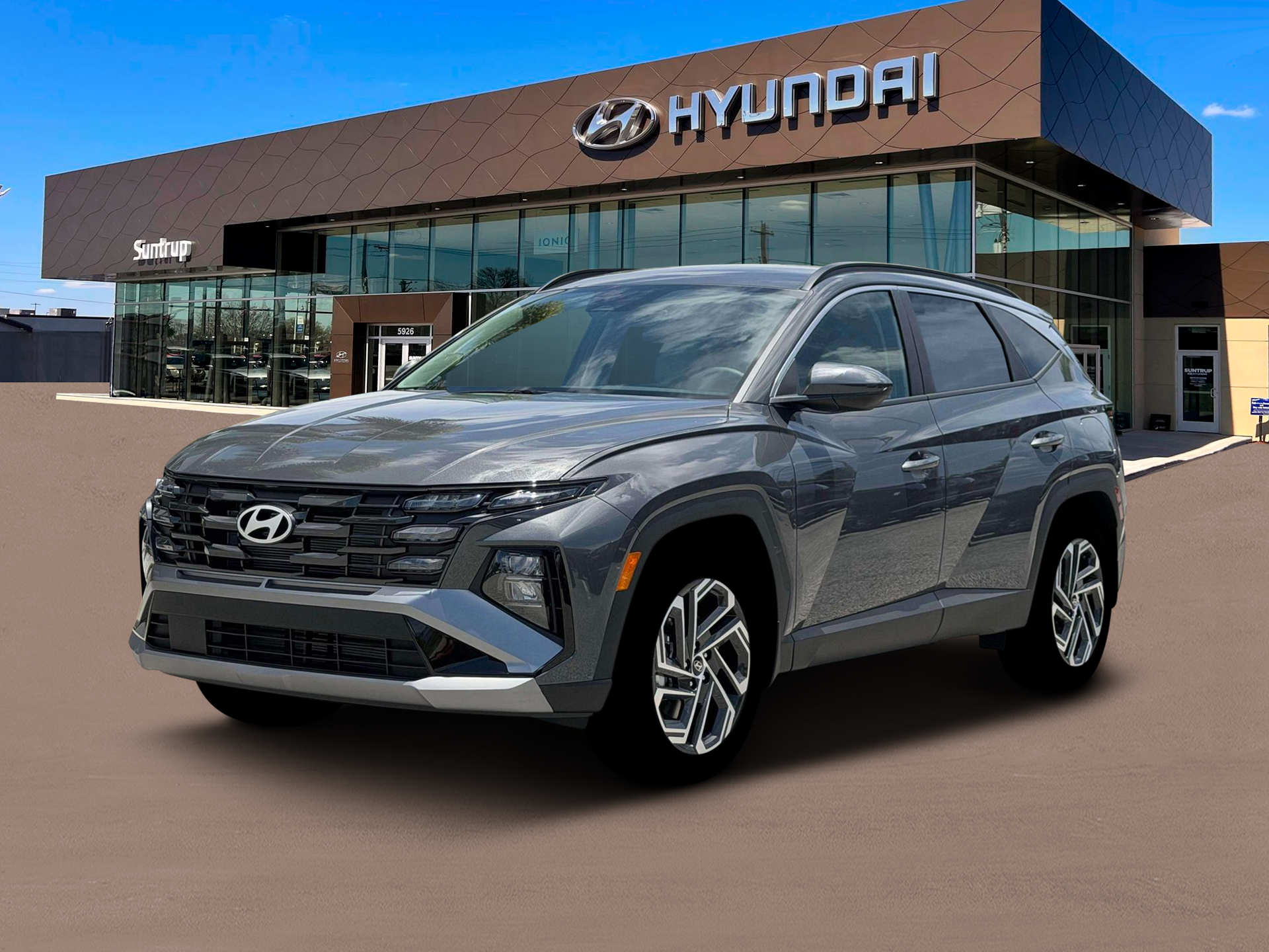 New 2026 Ecotronic Gray Hyundai SEL Plus AWD image 1