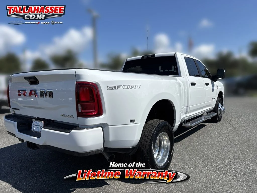 New 2026 Bright White Clear-Coat Exterior Paint RAM Big Horn image 3