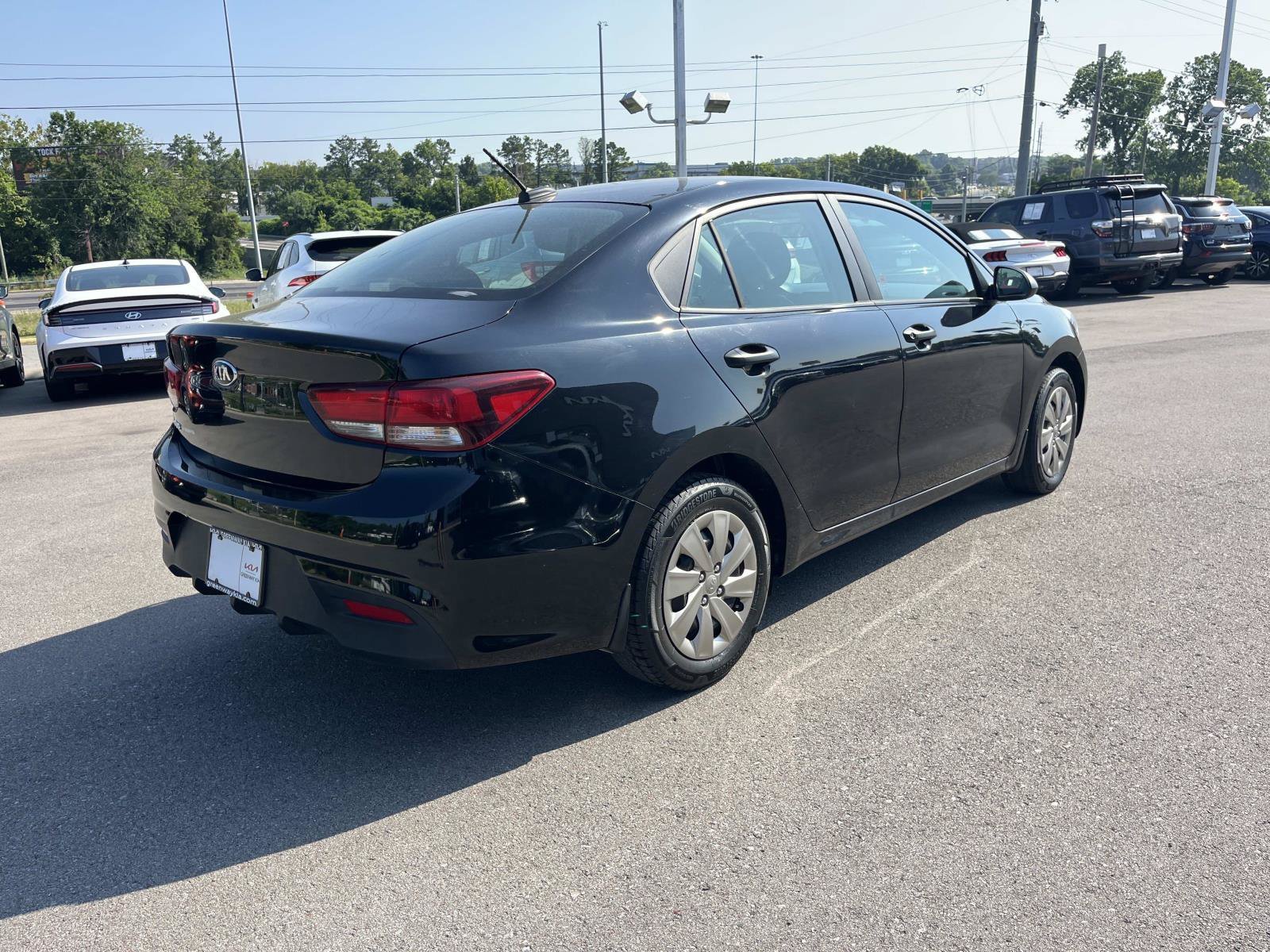 Used 2018 Aurora Black Kia LX image 3