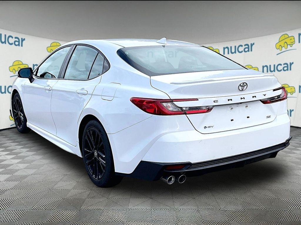 Used 2025 White Toyota SE image 5