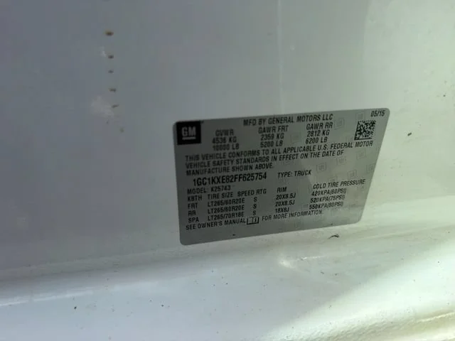 Used 2015 SUMMIT WHITE Chevrolet High Country image 17