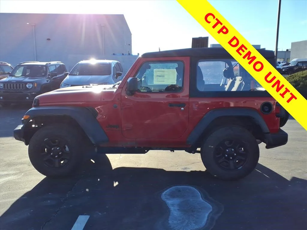 New 2026 Firecracker Red Clearcoat Jeep Sport image 3