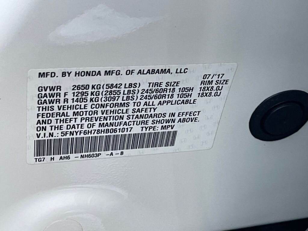 Certified Used 2017  Honda EX-L image 39