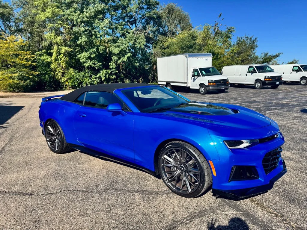 Used 2024 Riptide Blue Metallic Chevrolet ZL1 image 16