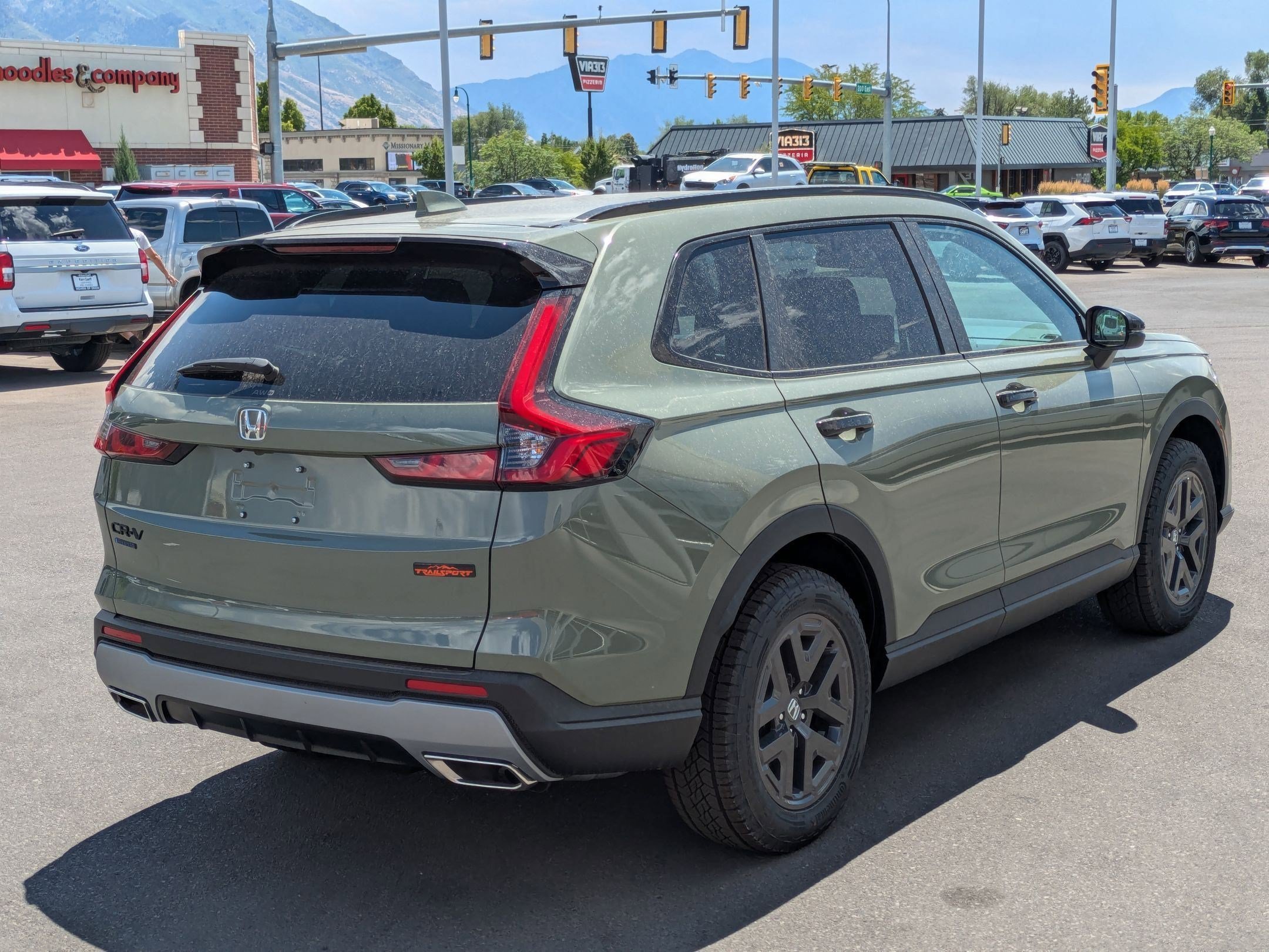 New 2026 Ash Green Metallic Honda TrailSport image 3