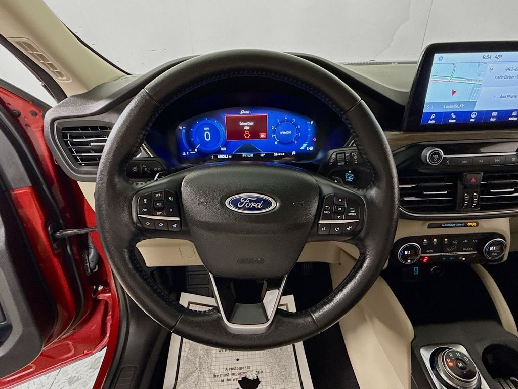 Used 2020 Rapid Red Metallic Tinted Clearcoat Ford Titanium image 16