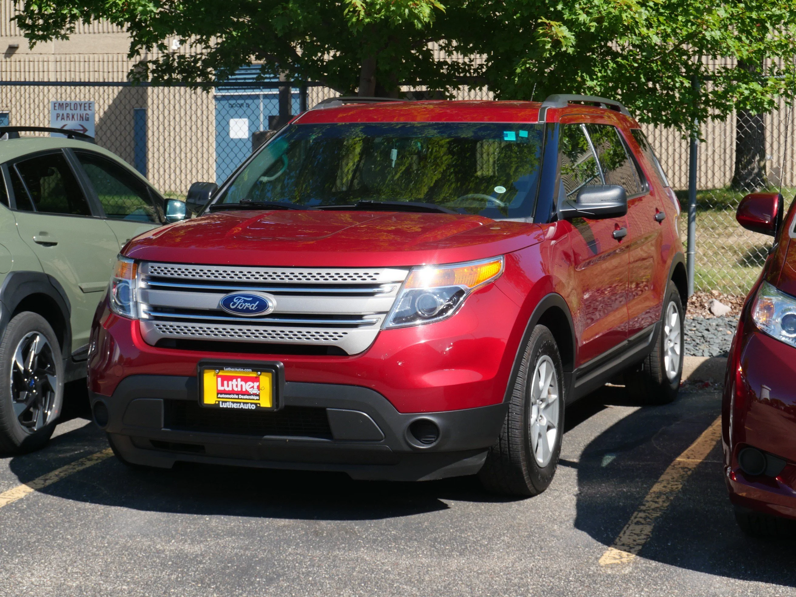 Used 2013 Ruby Red Metallic Tinted Clearcoat Ford Base image 3