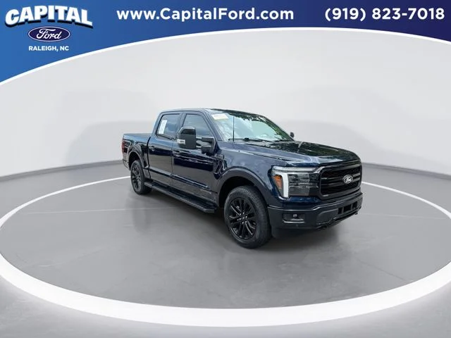 Used 2025 Blue Ford Lariat image 2