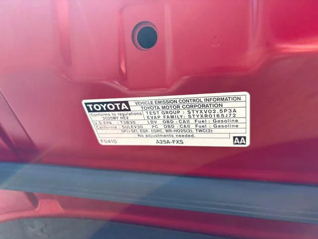 Certified Used 2025 Red Toyota SE image 39