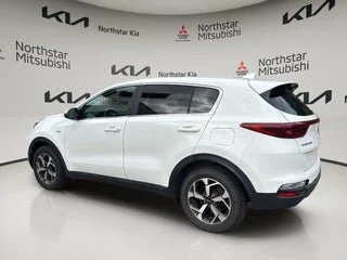 Used 2020 White Kia LX image 3