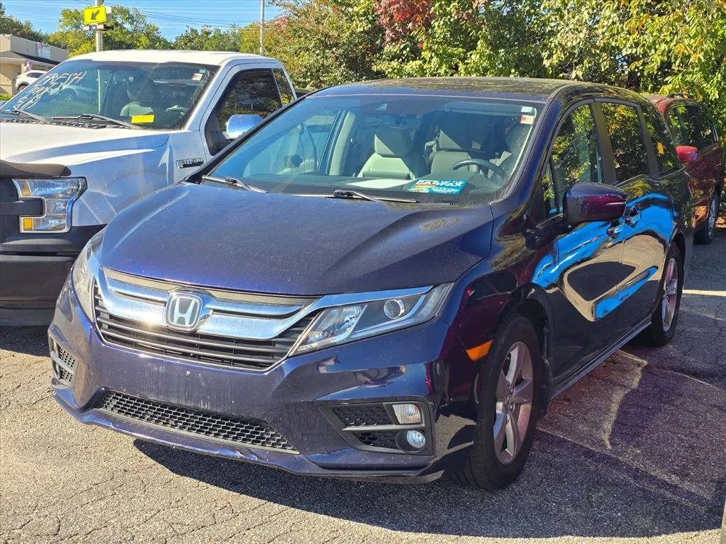 Used 2020 Blue Honda EX-L image 2