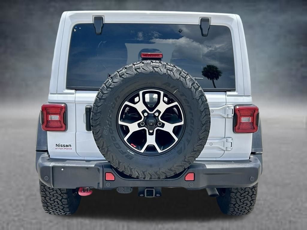 Used 2021 White Jeep Unlimited Rubicon image 7