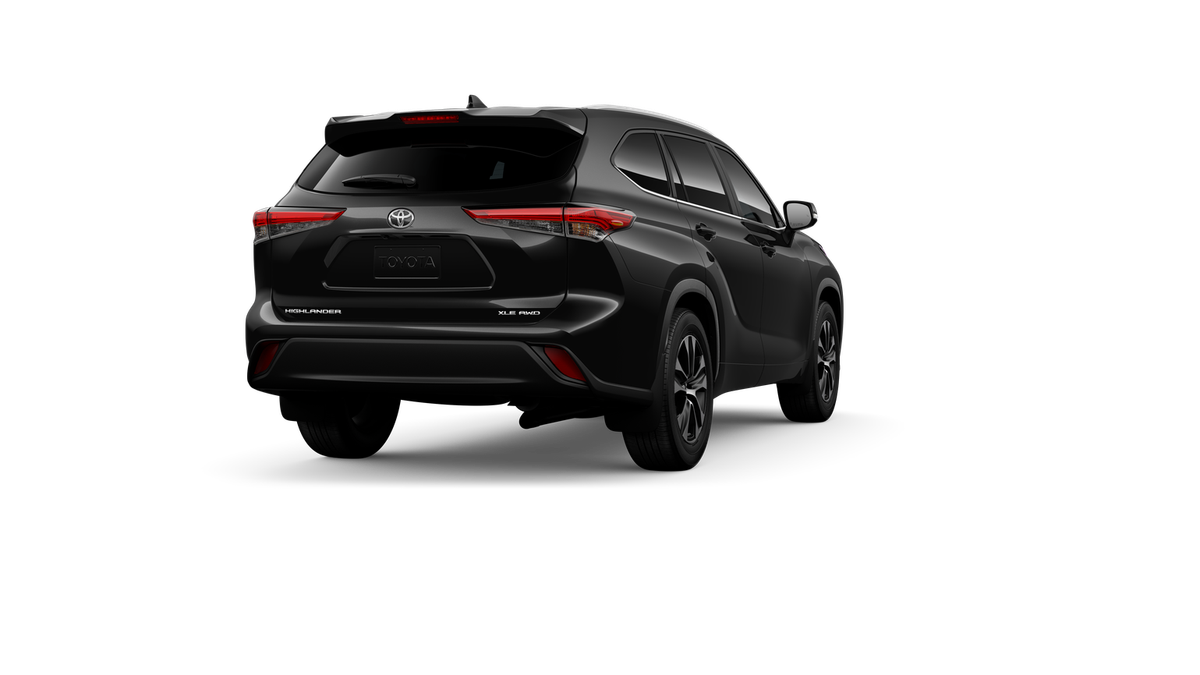 New 2026 Midnight Black Metallic Toyota XLE image 9