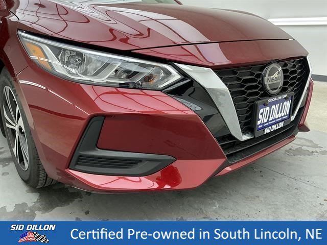 Used 2021 Scarlet Ember Tintcoat Nissan SV image 26