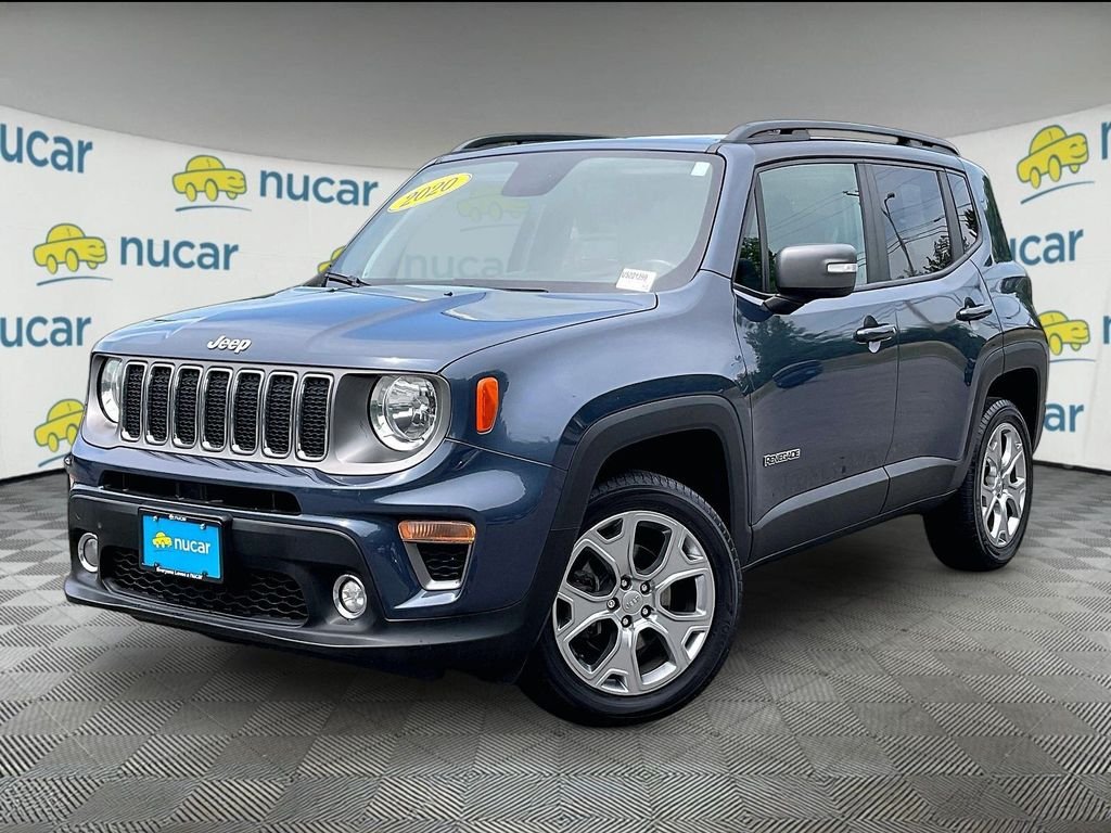 Used 2020 Blue Jeep Limited image 3