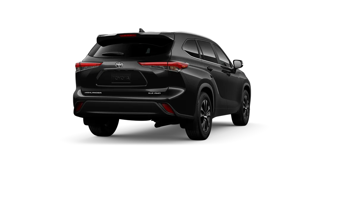 New 2026 Midnight Black Metallic Toyota XLE image 9