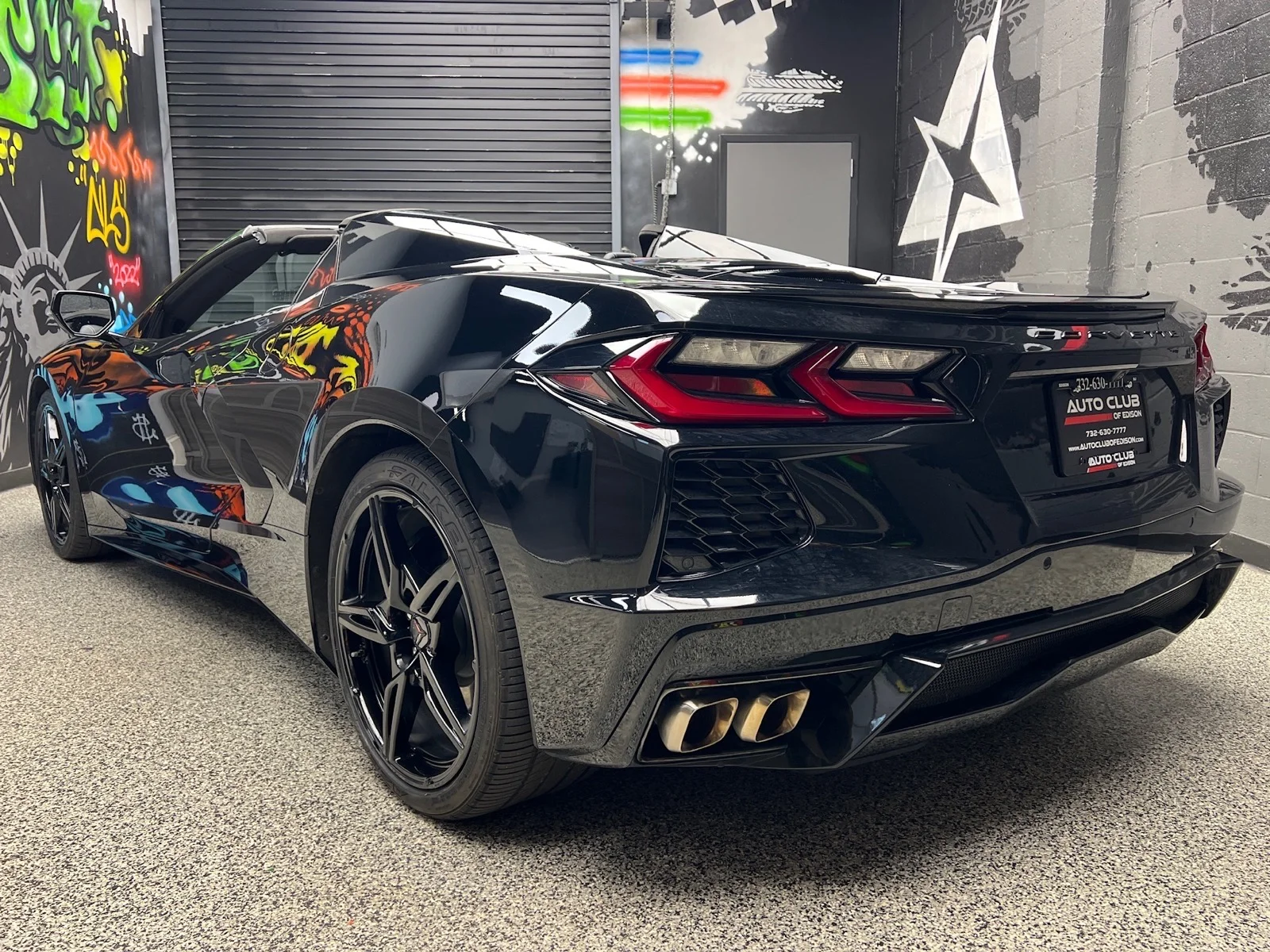 Used 2025 Black (gba) Chevrolet Stingray image 4