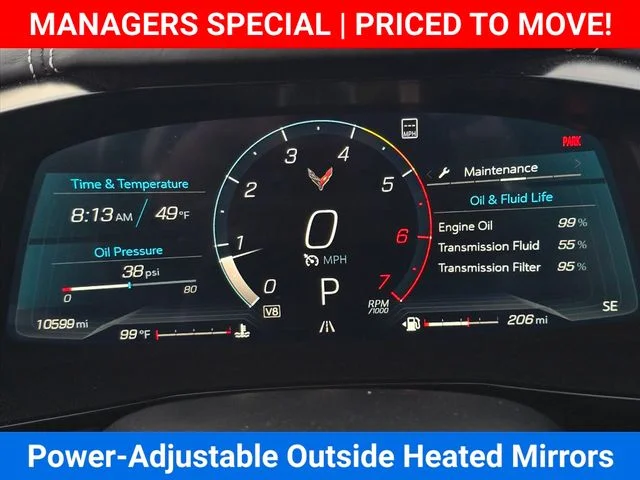 Used 2023 Silver Chevrolet Stingray image 25