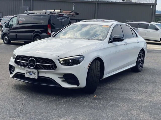 Used 2021 Polar White Mercedes-Benz E 350 image 8